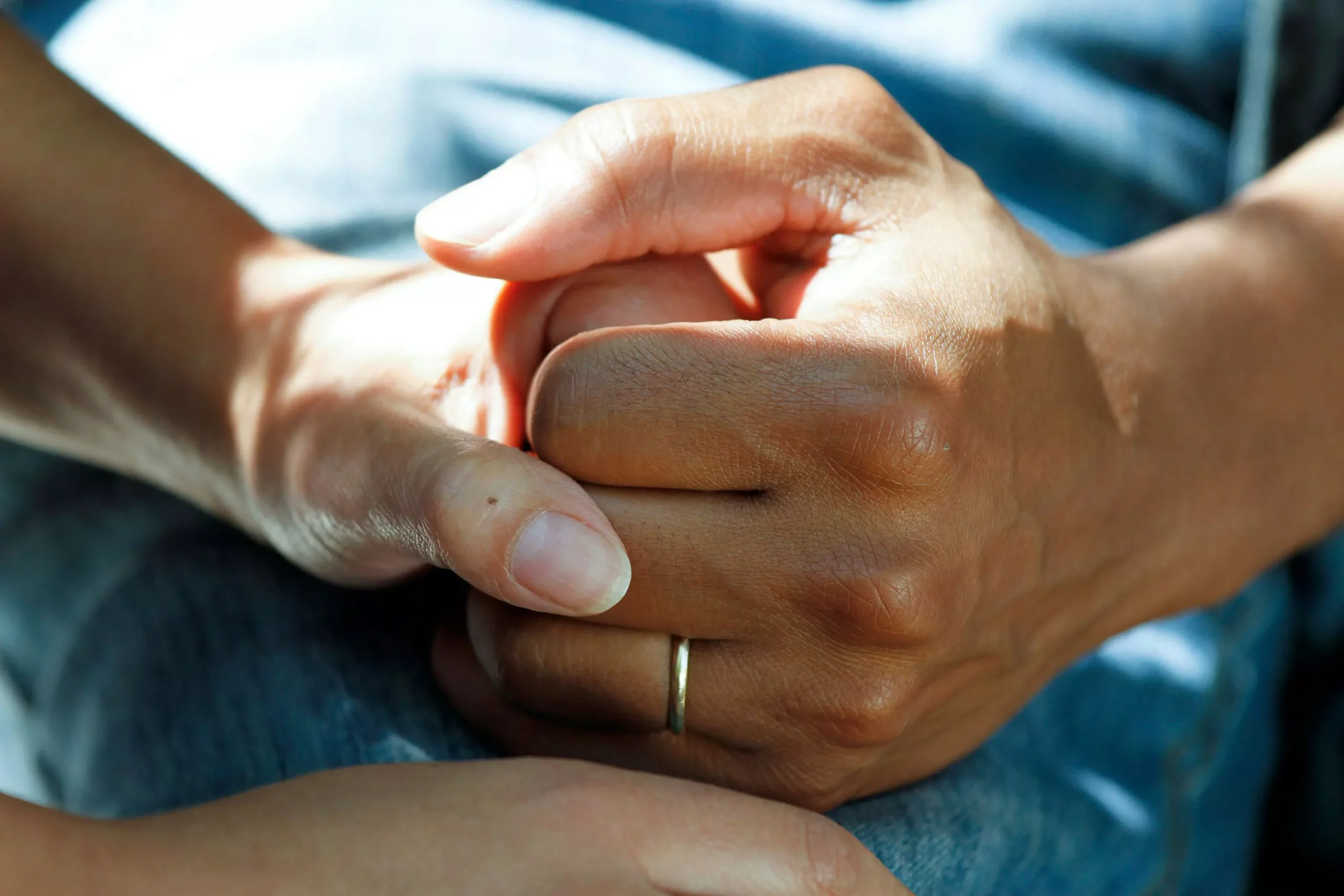 a patient who receives the domiciliary care allowance, hand being held